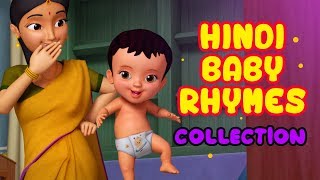 Hindi Rhymes for Children amp Baby Songs Collection  Infobells [upl. by Dachia]