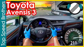 Toyota Avensis III 20 D4D 2016 AUTOBAHN POV TOP SPEED 🚀 TopSpeedBrothers [upl. by Gerti955]