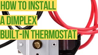 How To Install a BUILTIN Baseboard heater THERMOSTAT [upl. by Cherice]