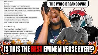 Eminems Best Verse  Logic ft Eminem quotHomicidequot Lyrical Breakdown [upl. by Amick]