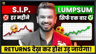 Lumpsum Investing  SIP Vs Lumpsum in Mutual Funds amp ETF  Share Market [upl. by Aisyram804]