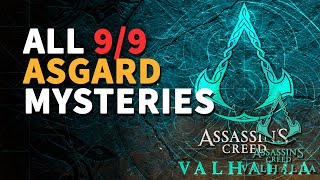 All Asgard Mysteries Assassins Creed Valhalla [upl. by Bonnice]