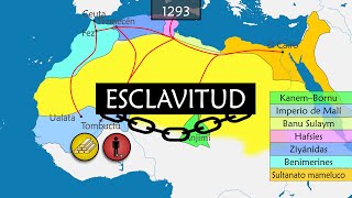 Historia de la esclavitud  Resumen en mapas [upl. by Ainslee734]