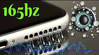 Remove Water From Speaker With Sound 165hz💧💦 Raise Phone Volume🔊🔕 [upl. by Eisenstark397]