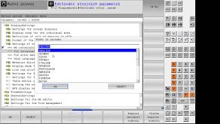 HEIDENHAIN  iTNC 640 language selection [upl. by Zara]