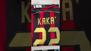 200607 AC Milan home long sleeved jersey No 22 Kaka [upl. by Salvadore]