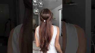 Easy Back to school hairstyle Part 1 hairstyle easyhairstyle viralvideo longhair viralshort [upl. by Inalaehak]