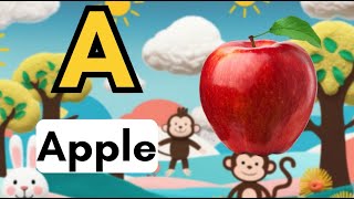 Learn ABC with Fun Songs for Kids  A for Apple Alphabet Learning Video for Toddlers and Preschooler [upl. by Marina717]