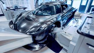 CHRISTIAN VON KOENIGSEGG IN DEPTH GEMERA FACTORY TOUR [upl. by Agnella761]