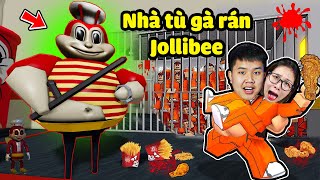 Vượt ngục nhà tù Jollibee pha ke bắt người làm gà rán bqThanh amp Ốc Ăn Rồi Chạy [upl. by Aihsa]