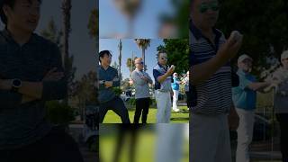 When the longest driver in the world hits your breakfast ball😂 golf [upl. by Acinna179]