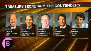 Donald Trumps Treasury Secretary Who Are the Possible Contenders [upl. by Hebbe]