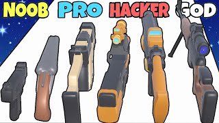 NOOB vs PRO vs HACKER vs GOD in Reload Rush [upl. by Bollay]