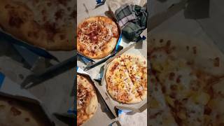 Pizza Party 🍕😋 pizza eatingshow foodie food shotviralvideo youtubeshorts dominospizza [upl. by Etnoj118]