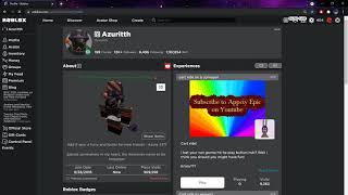 Roblox profile redirecting to roblox inventory  btroblox extension issue   Read Description [upl. by Amsirac390]