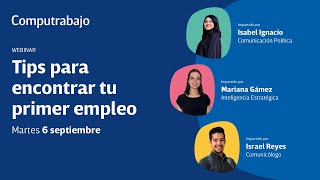 Tips para encontrar tu primer empleo [upl. by Lemej]