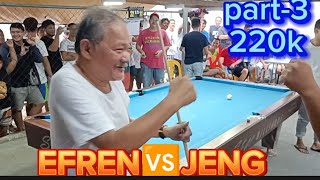 part3 220k efren bata reyes🆚jeng Gapan race23 [upl. by Yamauchi]