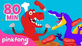 Dinosaurios para niños 🦖🦕  Recopilación  Pinkfong Canciones y Cuentos Infantiles [upl. by Orford]