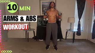 Arms amp Abs Workout 10min [upl. by Deerdre]