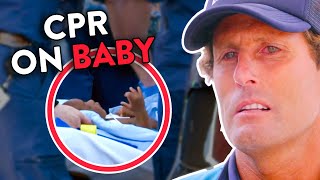 Clinically Dead  Real CPR Performed On Baby Boy [upl. by Manouch387]