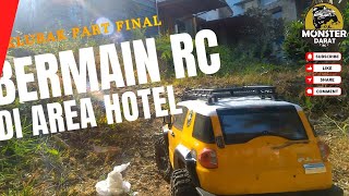 Playing RC Car at Hotel Area [upl. by Acinnor254]