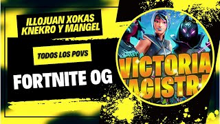 Illojuan Xokas Knekro y Mangel VICTORIA EPICA Fortnite OG [upl. by Grata545]