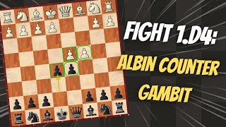 Albin Counter Gambit Trick 22000 fooled and counting Queens Gambit opening trap  Beginner traps [upl. by Tiebout]