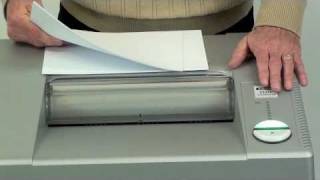 Fellowes 2331C CrossCut Shredder Demo [upl. by Tirzah]