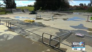 Future of makeshift Nipomo skate park unknown as fences go up then disappear [upl. by Oicnedurp480]