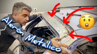 ✅ fabricamos un ALERON desde cero con METAL 🤯🤯 [upl. by Ahsekel]