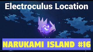 Electroculus 15007 Location Inazuma Narukami Island 16  Genshin Impact [upl. by Tarton]