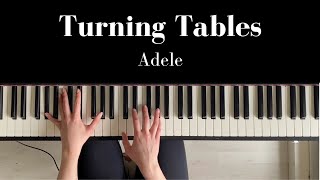 Turning Tables  Adele piano cover [upl. by Silevi]