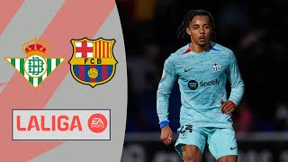 🔴 REAL BETIS SEVILLE VS FC BARCELONA  VICTOIRE OBLIGATOIRE POUR LE BARCA [upl. by Vahe]