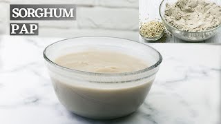 How to make Sorghum PapAkamuOgi  An alternative to custard [upl. by Hulbig]