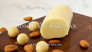 Marzipan Recipe  Almond Paste  Do you but it Why Its takes 5 Mins to make your own [upl. by Ehtnax]