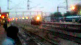 WDS4 Shunting locomotive running at Hazrat Nizamuddin Station [upl. by Alor]