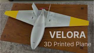 Velora 3D Printed Plane [upl. by Eiduj369]