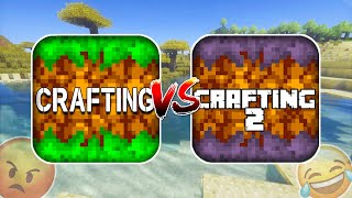 Crafting And Building 1 VS Crafting And Building 2  Which Game Is BETTER [upl. by Emirac]