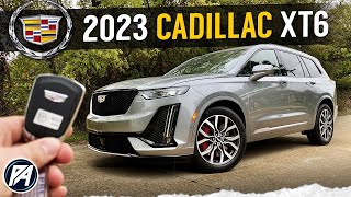 Great Escalade Alternative  2023 Cadillac XT6 Sport Review [upl. by Yenaled]