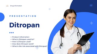 Ditropan  Product information uses dosage mechanism  oxybutynin [upl. by Iinde]