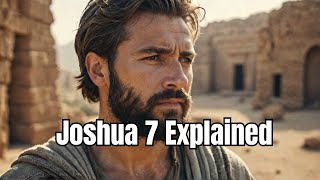 Joshua Chapter 7 Explained Achans Sin [upl. by Cressi]