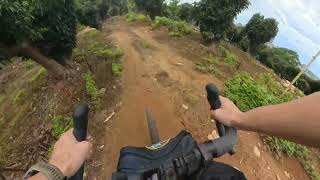 Gravel riding around Dakeng before raining part 1 [upl. by Zelikow251]