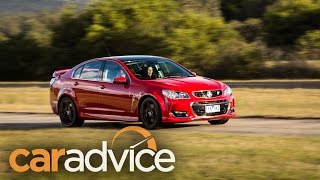 2016 Holden Commodore VFII Review and drag race [upl. by Namrej]