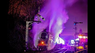 Steam Illuminations Watercress Line [upl. by Eibmab]