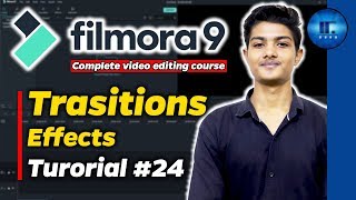 Filmora9 Transitions effects  Tutorial 24  wondershare filmora 9  hindi  IT Guru Shivam [upl. by Orozco]