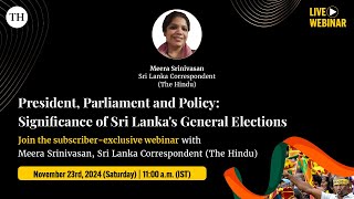 Unpacking Sri Lankas historic mandate [upl. by Airlia]