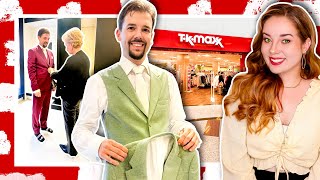 LUUK ZIJN TROUWPAK UITZOEKEN NAAR DE TK MAXX EN EEN TK MAXX SHOPLOG 🤵🏻🛍️  VLOG 78 [upl. by Arikehs]