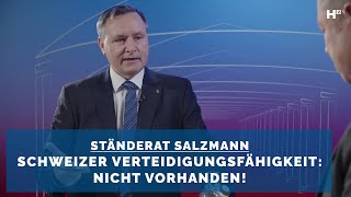 W Salzmann «Für BR Amherd hat BioDiversität auf dem Waffenplatz mehr Priorität als Verteidigung» [upl. by Carlock]