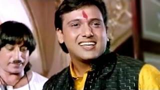 Raja Babu Comedy Scene  Govinda and Shakti Kapoor watches Amitabhs movie [upl. by Fidelas347]