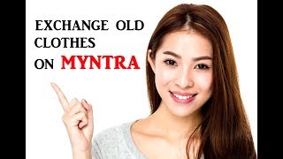 Video about Myntra Old Clothes Exchange Sale Give away old clothes to earn discounts on purchases [upl. by Innep]